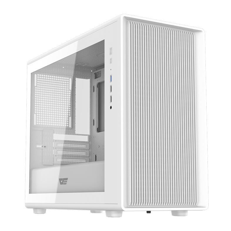 Gabinete Gamer Aigo Darkflash DB460M, Mid-Tower, Lateral de Vidro, Branco, DC-DB460M-W-HQ1