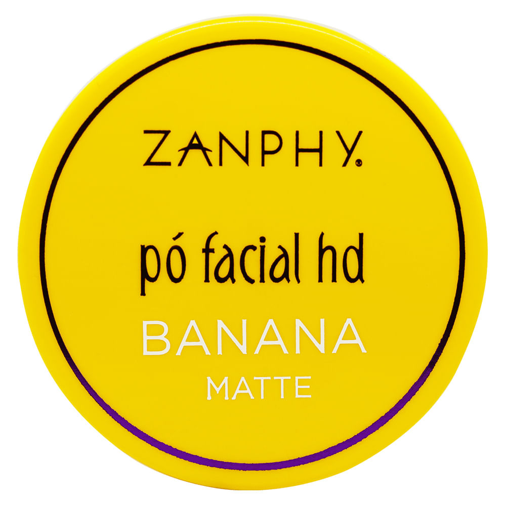 Pó Facial HD Zanphy Matte — Banana