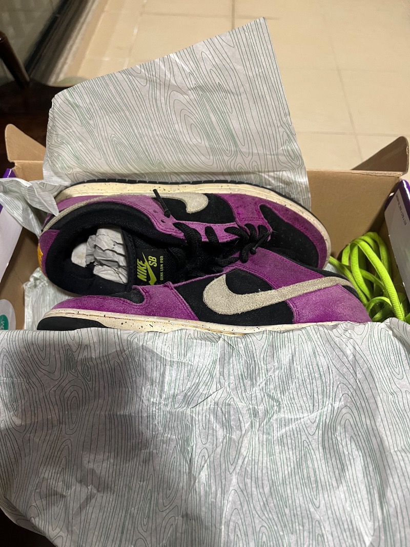 Foto 5 de Nike SB Dunk Low Pro Red Plum — 39.5, Usado
