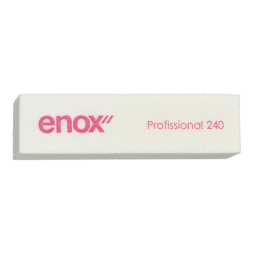 Bloco Modelador de Unha Enox - Profissional Granulação Fina 240 — 1Un