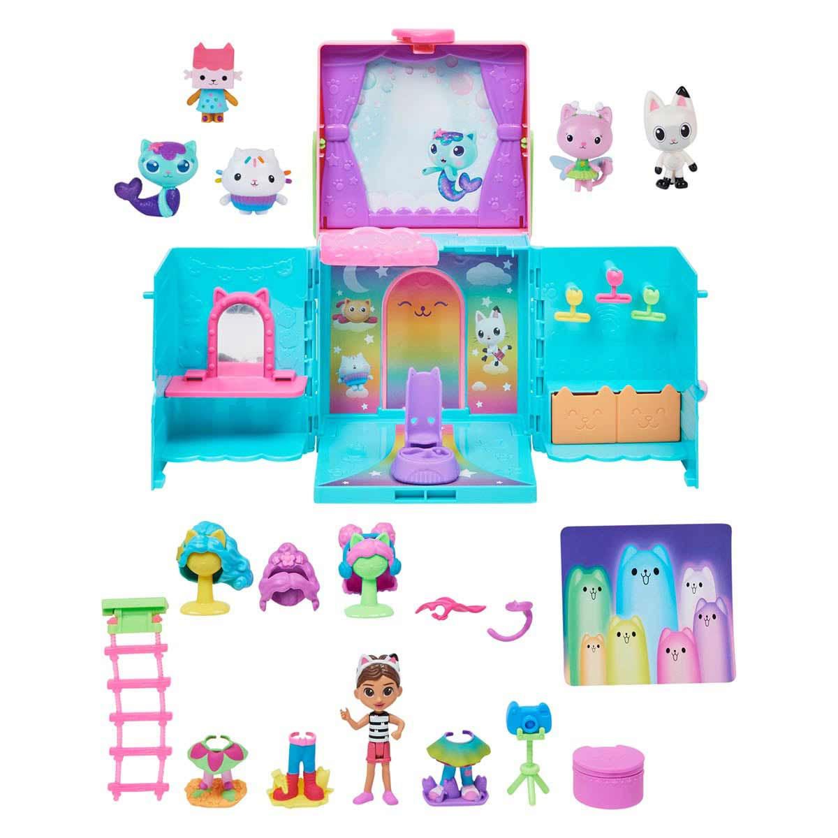 Foto 4 de Gabby'S Dollhouse - Closet Arco-Íris Da Gabby