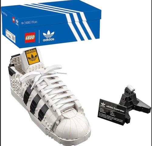 Lego 10282 adidas Originals Superstar - 731 Peças