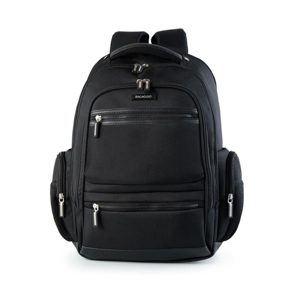 Mochila Masculina Executiva para Notebook System U / Preto