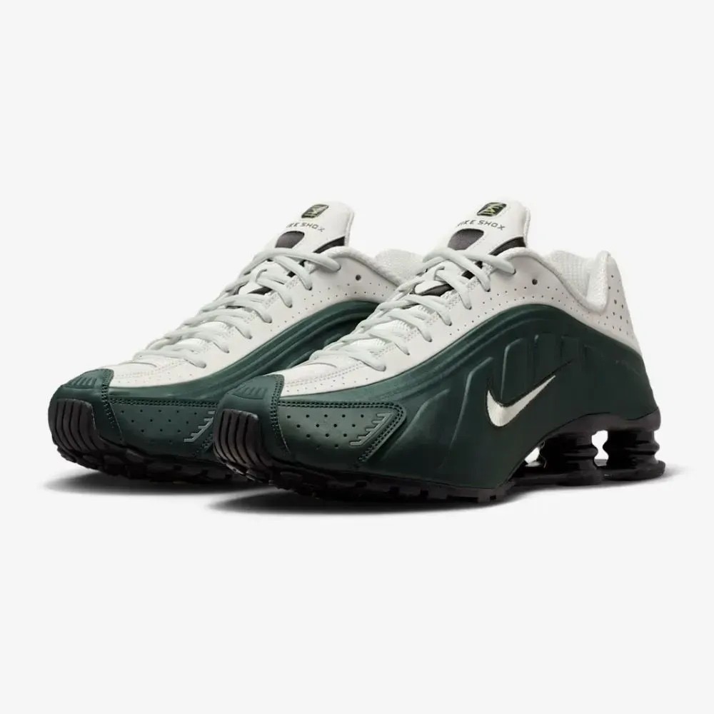 Nike Shox R4 Black Spruce — 39 / 39.5 / 40 / 40.5 / 41 / 42 / 42.5 / 43 / 43.5 / 44, Novo