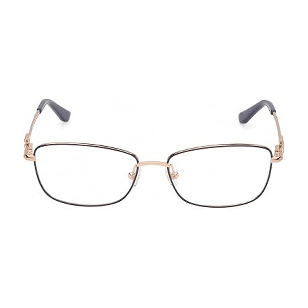 Armação para Óculos de Grau Feminina Guess GU2975 Cinza e Dourado