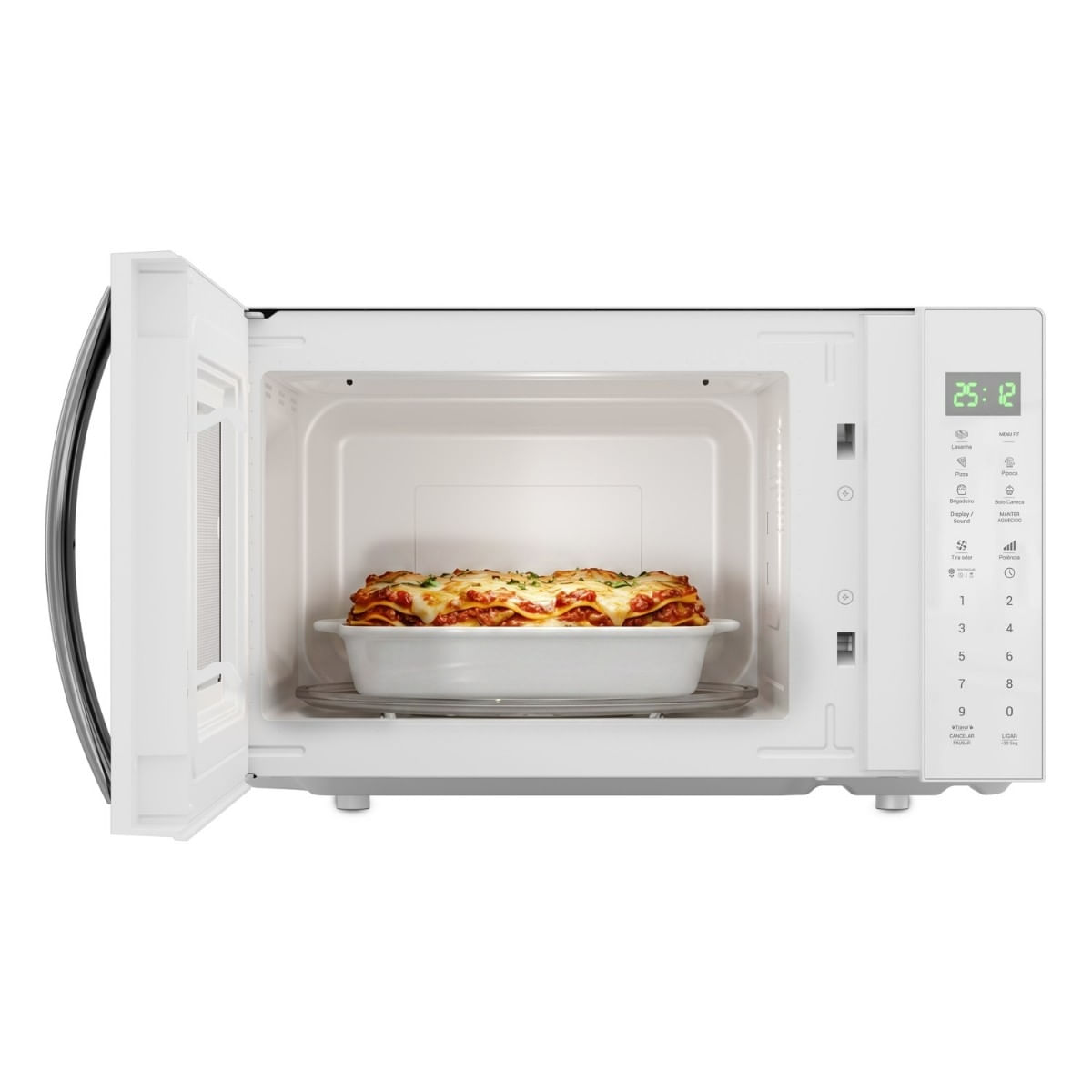 Foto 4 de Micro-ondas Philco 28l Pmo31b Limpa Fácil Branco BRANCO / 110