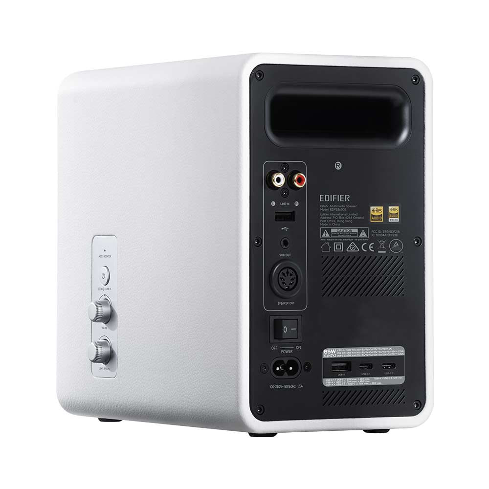 Foto 4 de Monitor de áudio Hi-Res EDIFIER QR65 70W RMS - Branca