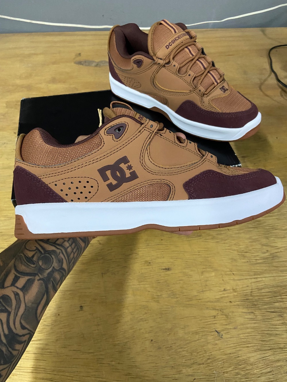 DC Shoes Kalynx Zero Imp Brown — 41, Novo