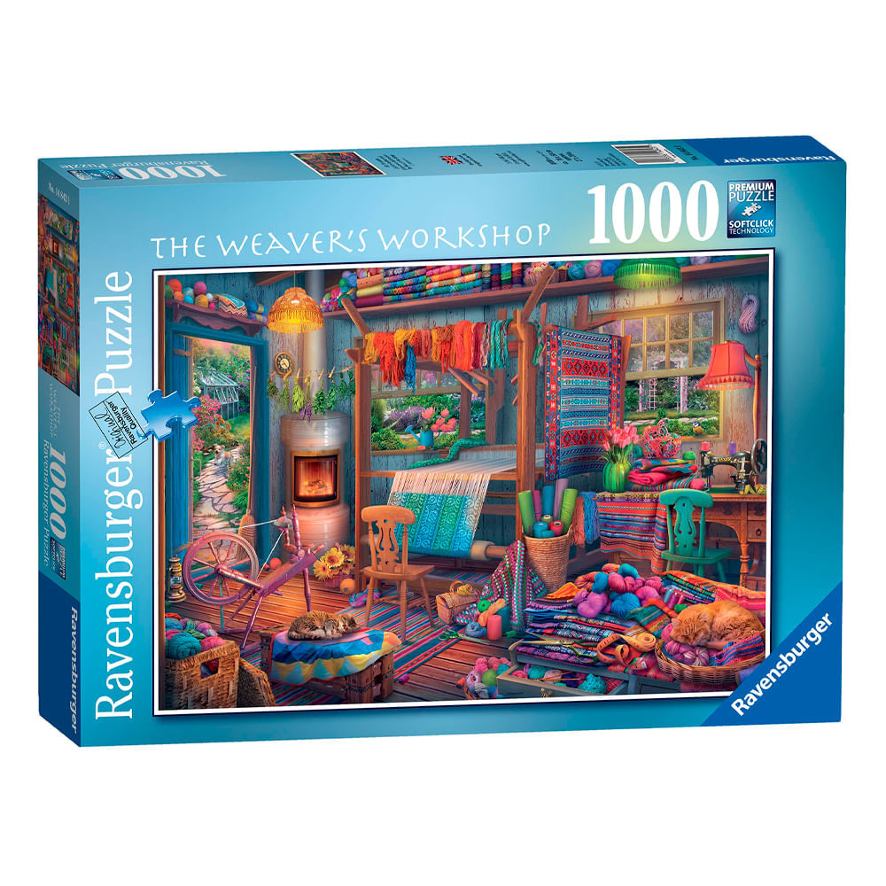 Puzzle 1000 peças Tear do Tecelão Ravensburger 120000211