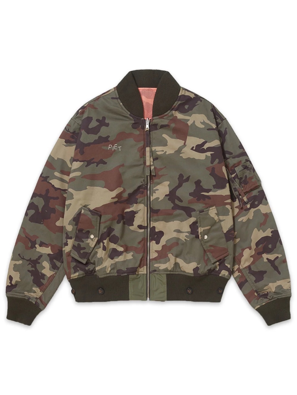 Jaqueta Piet Double Face Camo — G, Novo