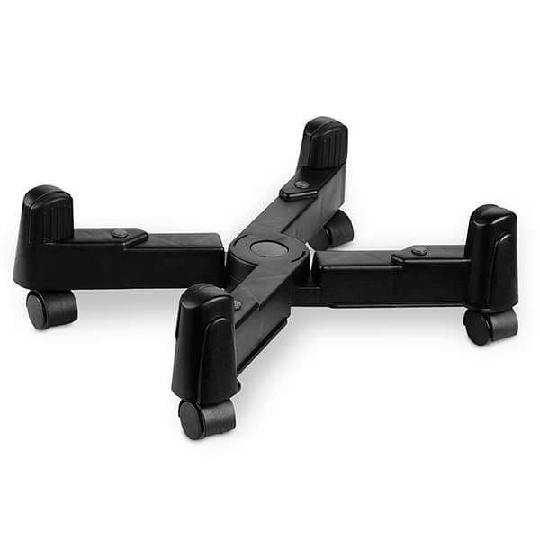 Suporte para CPU com rodas, Preto, LZ-401, App-tech - CX 1 UN
