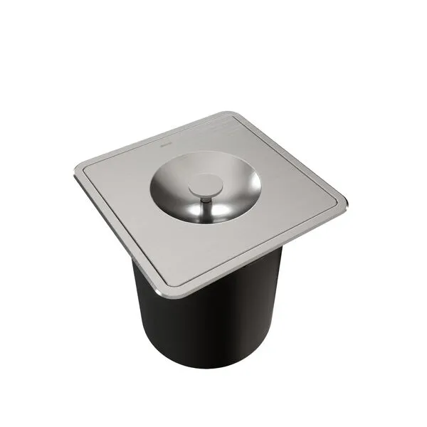 LIXEIRA DE EMBUTIR QUAD Q255 - 6L DOCOL