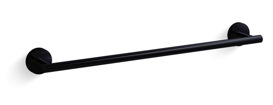 Porta Toalha Barra Elate 45cm Black Kohler
