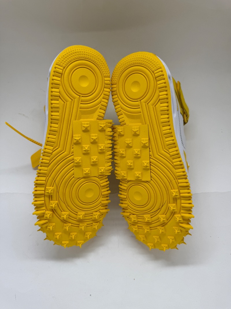 Foto 5 de Off-White x Nike Air Force 1 Mid Varsity Maize — 44, Novo
