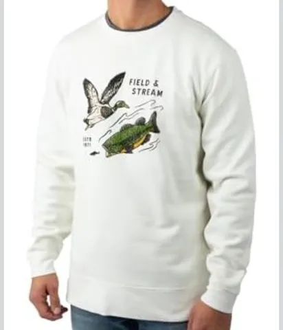Moletom Field & Stream Masculino 1969 - G3 (Branco)