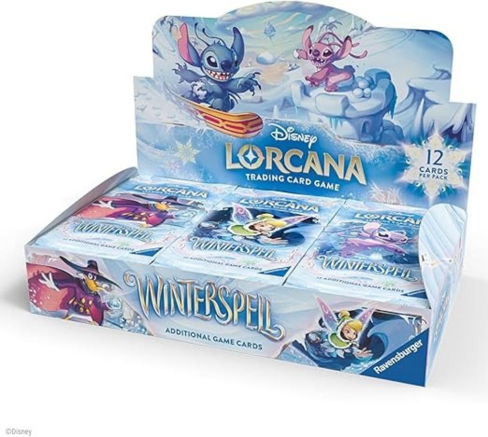 Caixa de Booster Winterspell Disney Lorcana — Único, Novo