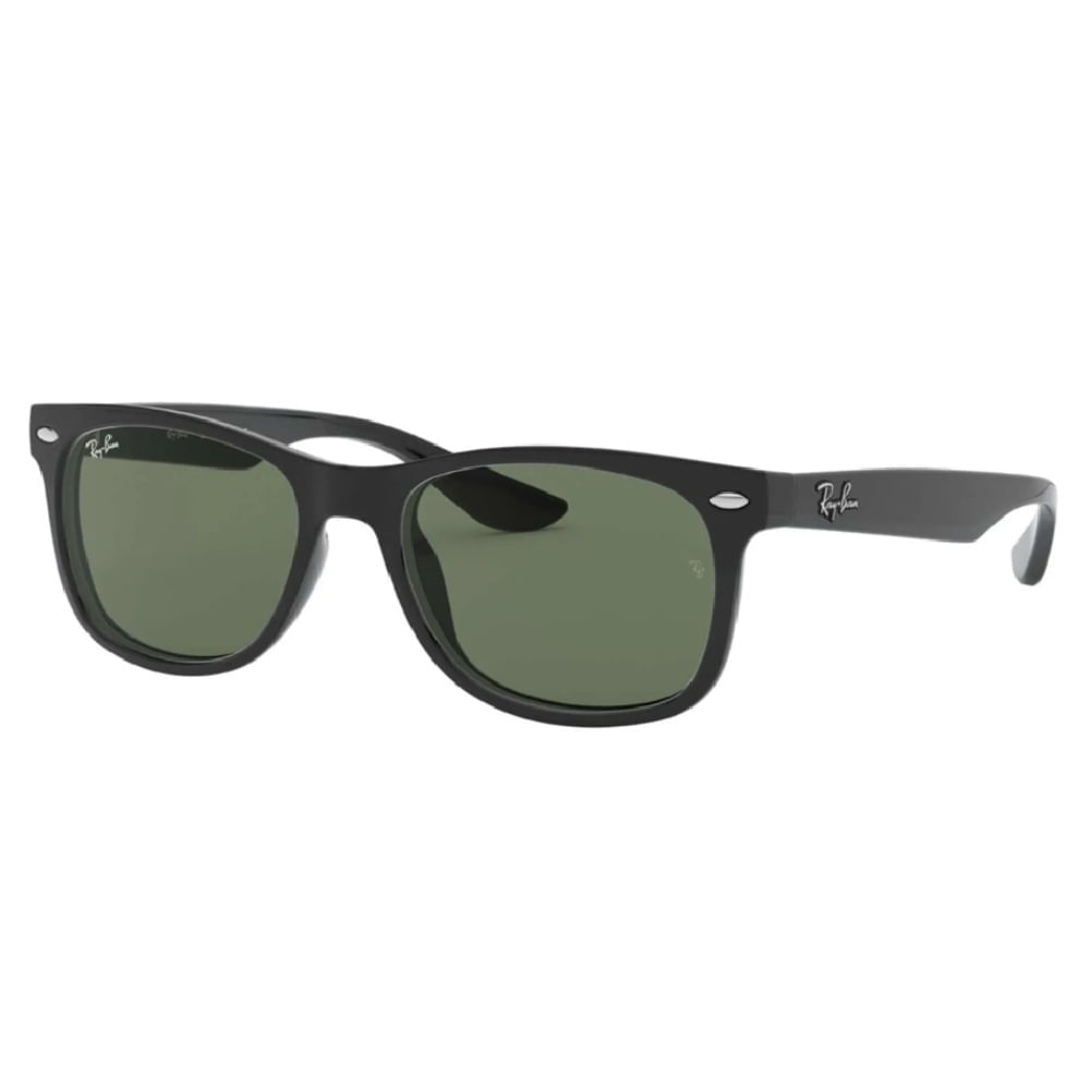 Óculos de Sol Ray-Ban Junior, modelo RJ9052S, cor Preto, tamanho 48