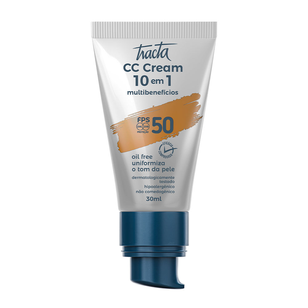 CC Cream 10 em 1 Tracta Multibenefícios FPS50 — 03
