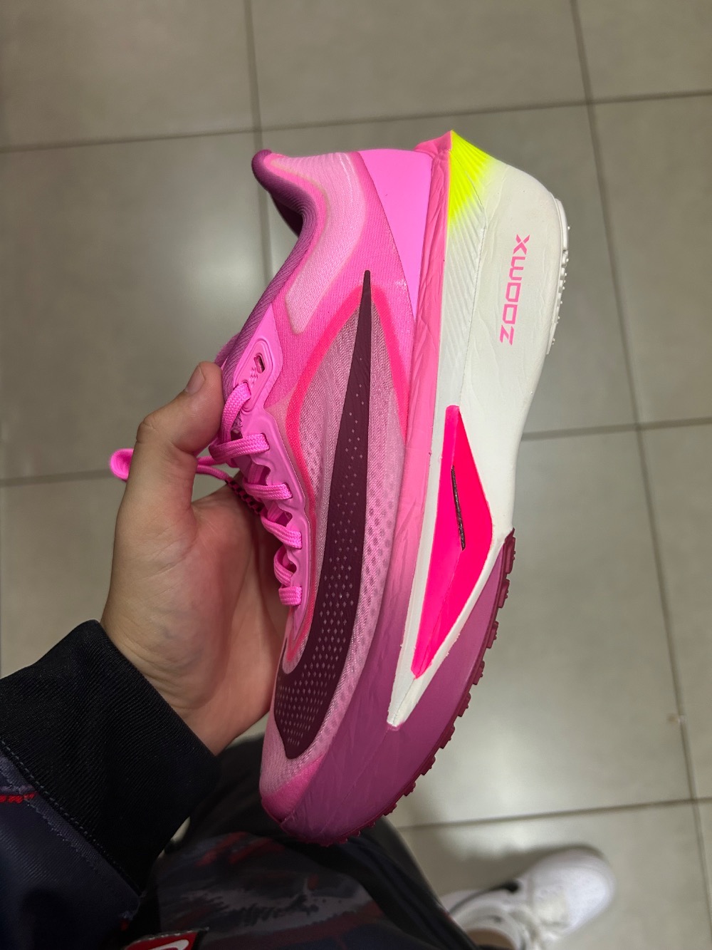 Nike Zoom Fly 6 Pink Spell Bordeaux — 35 / 35.5 / 36 / 37.5, Novo