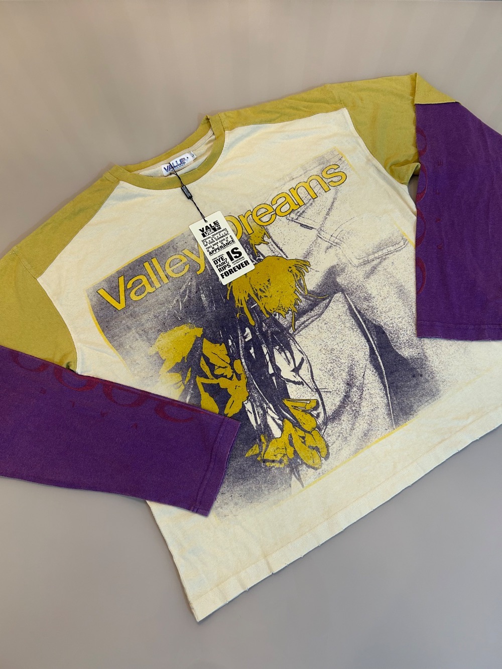 Camiseta Vale Lives Forever Sunrise Long Sleeve Cream — G, Novo