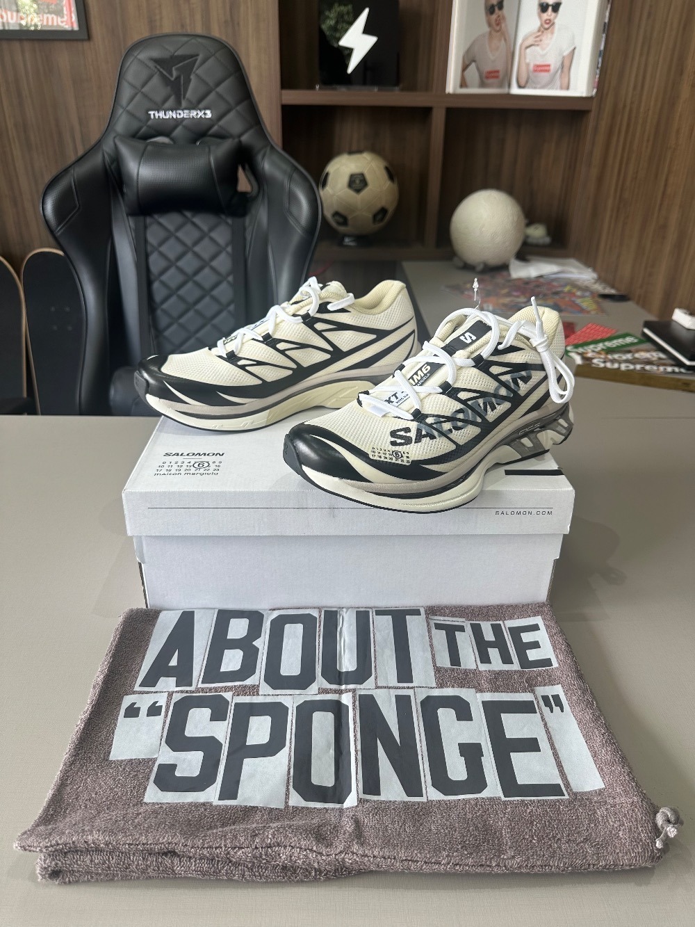 Maison Margiela x Salomon XT-MM6 Vanilla Ice — 42, Novo