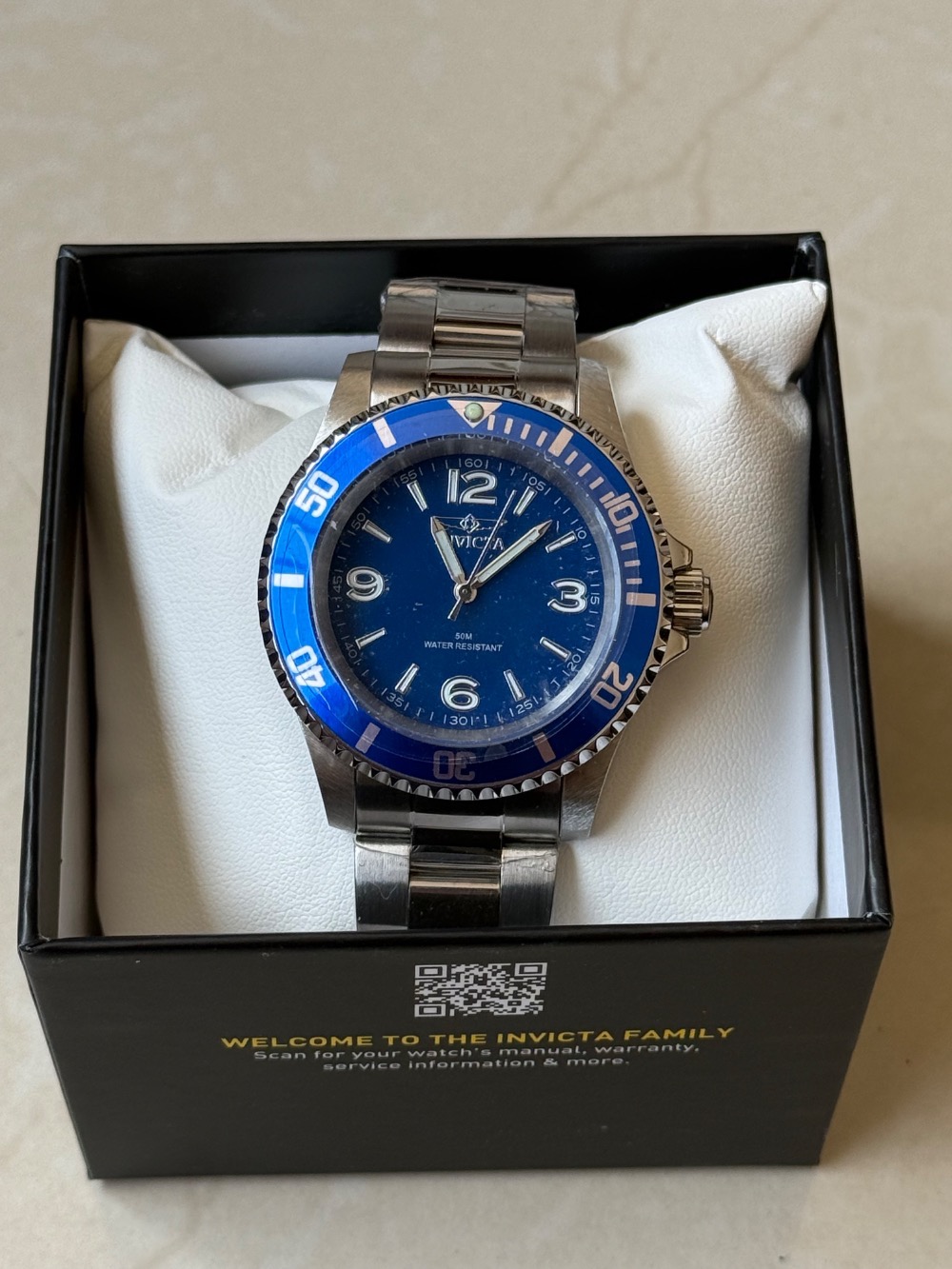 Relógio Invicta Specialty Pro Diver Royal Blue 40mm — Único, Novo