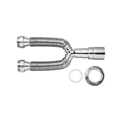 SIF TUBO EXT DUPLO CROM C/ CANPL 70CM BLUKIT