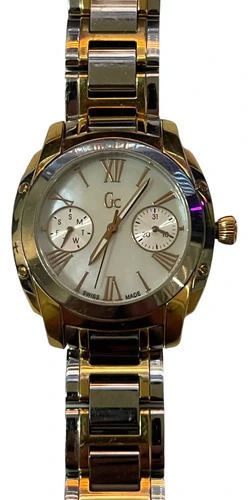Relógio Feminino Guess Collection A58002l04 Dourado Dourado Branco (USADO)