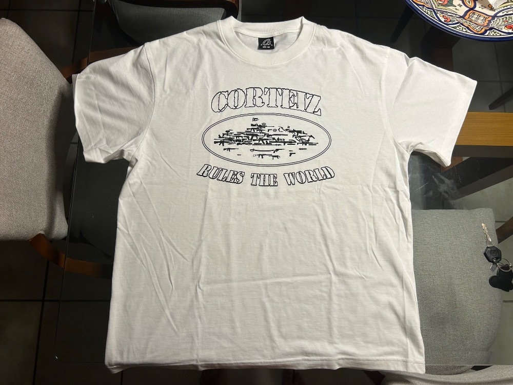 Camiseta Corteiz OG Artillery Grey — M, Novo
