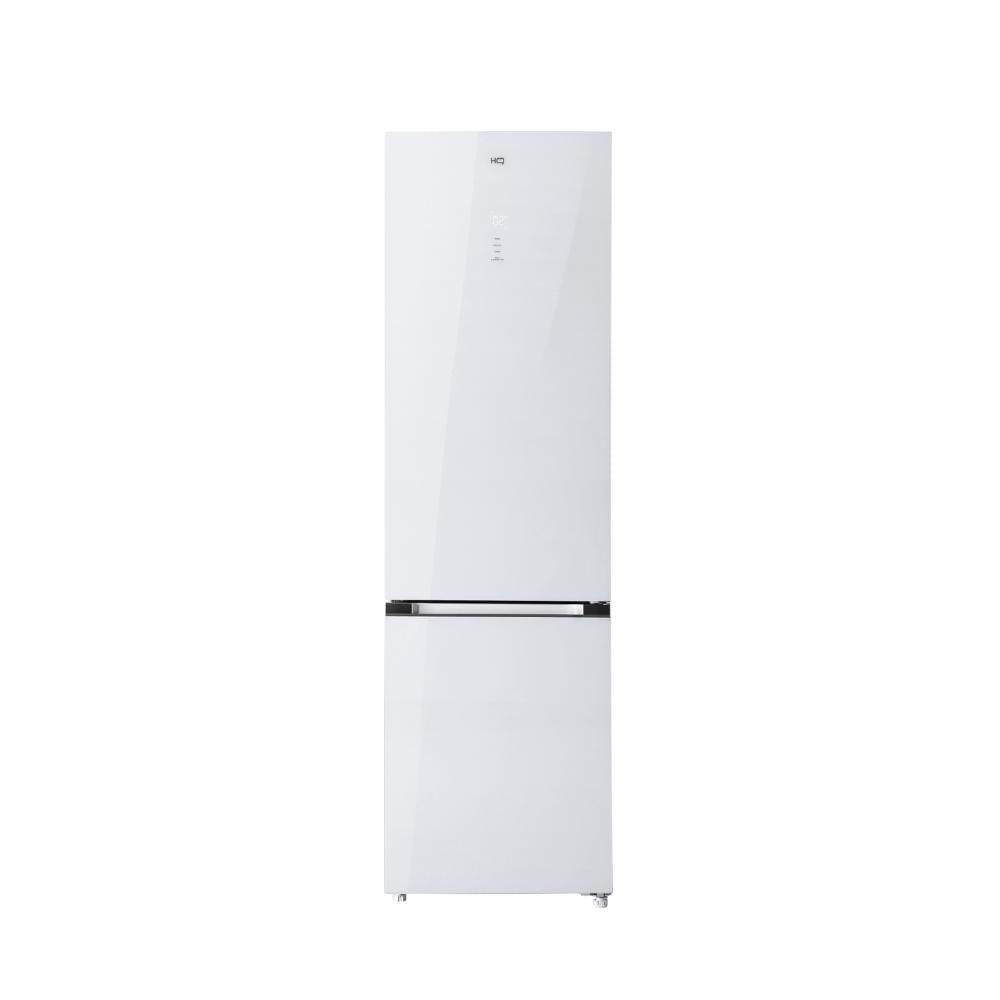 Geladeira Inverse Frost Free 401 Litros HQ Inverter Multi Airflow Flex Zone White Glass HQ-401BMFFFS 220