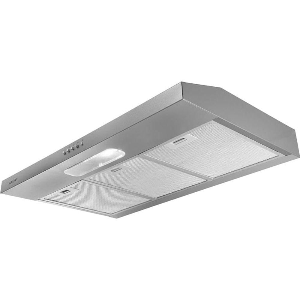 Depurador e Exaustor de Ar Slim Suggar DPS181PR 80cm 3 Velocidades Prata 110V