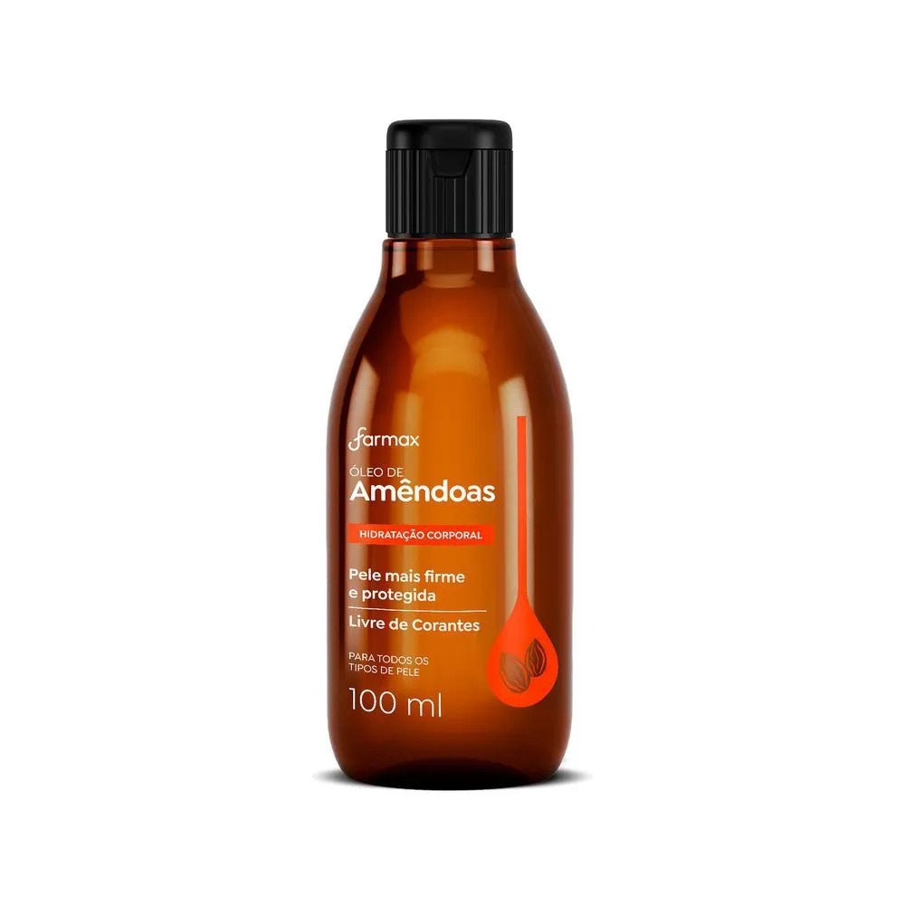Óleo Capilar E Corporal Farmax Amêndoas 100ml