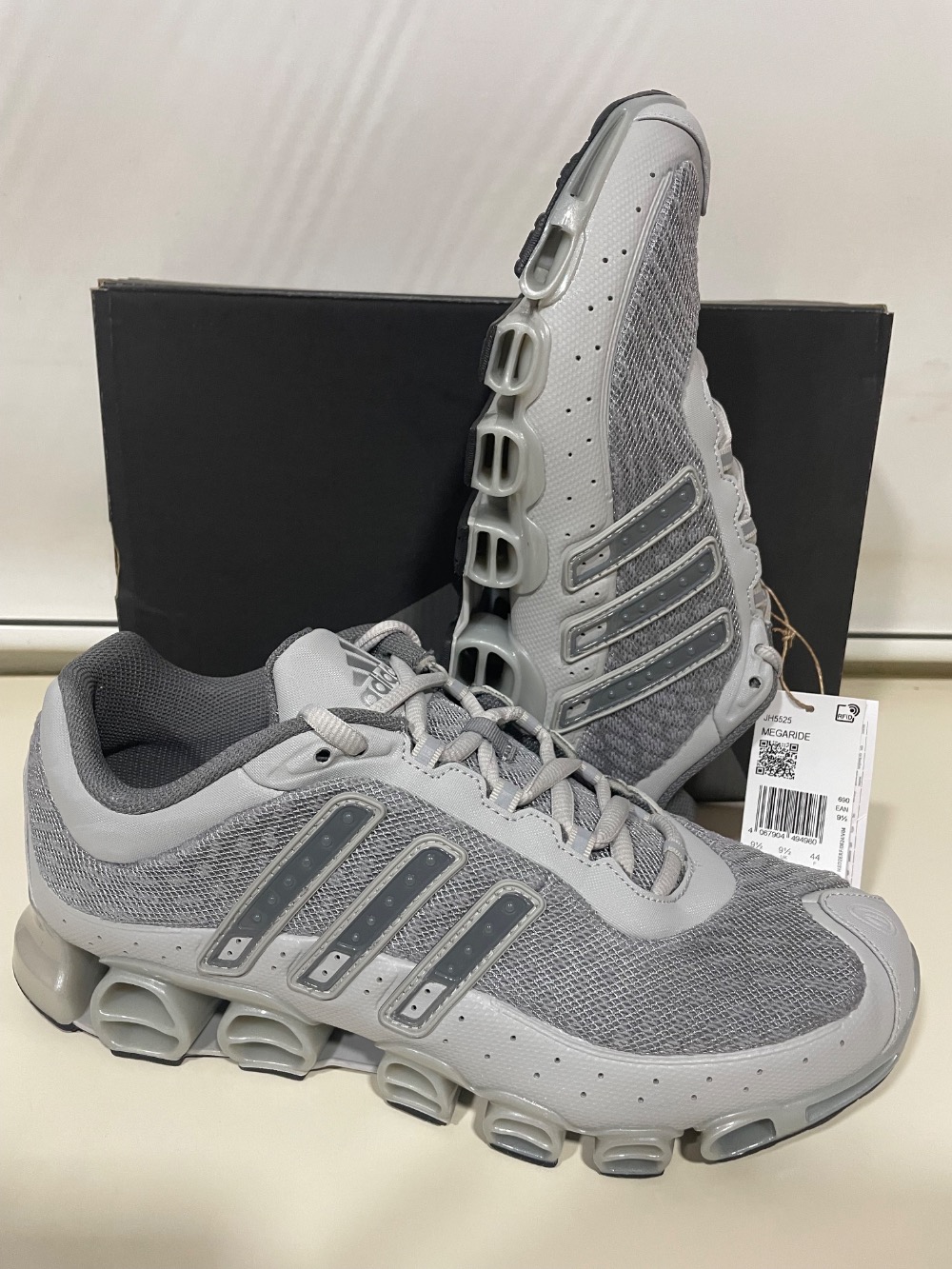 adidas Megaride Grey Three Grey Four Grey Two — 41, Novo