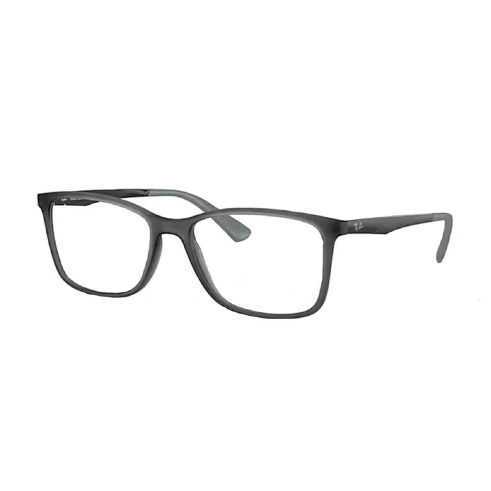 Foto 2 de Armação para Óculos de Grau Unissex Ray-Ban RX7133L Cinza