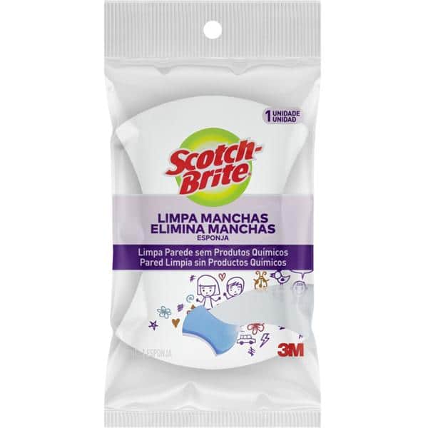 Esponja mágica scotch brite 3M PT 1 UN