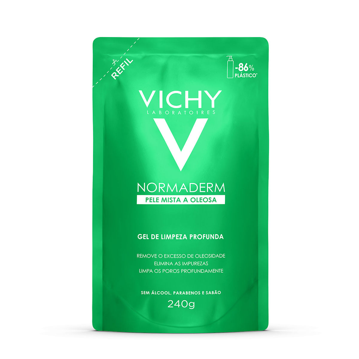 Gel de Limpeza Profunda Vichy Normaderm Refil — 240g