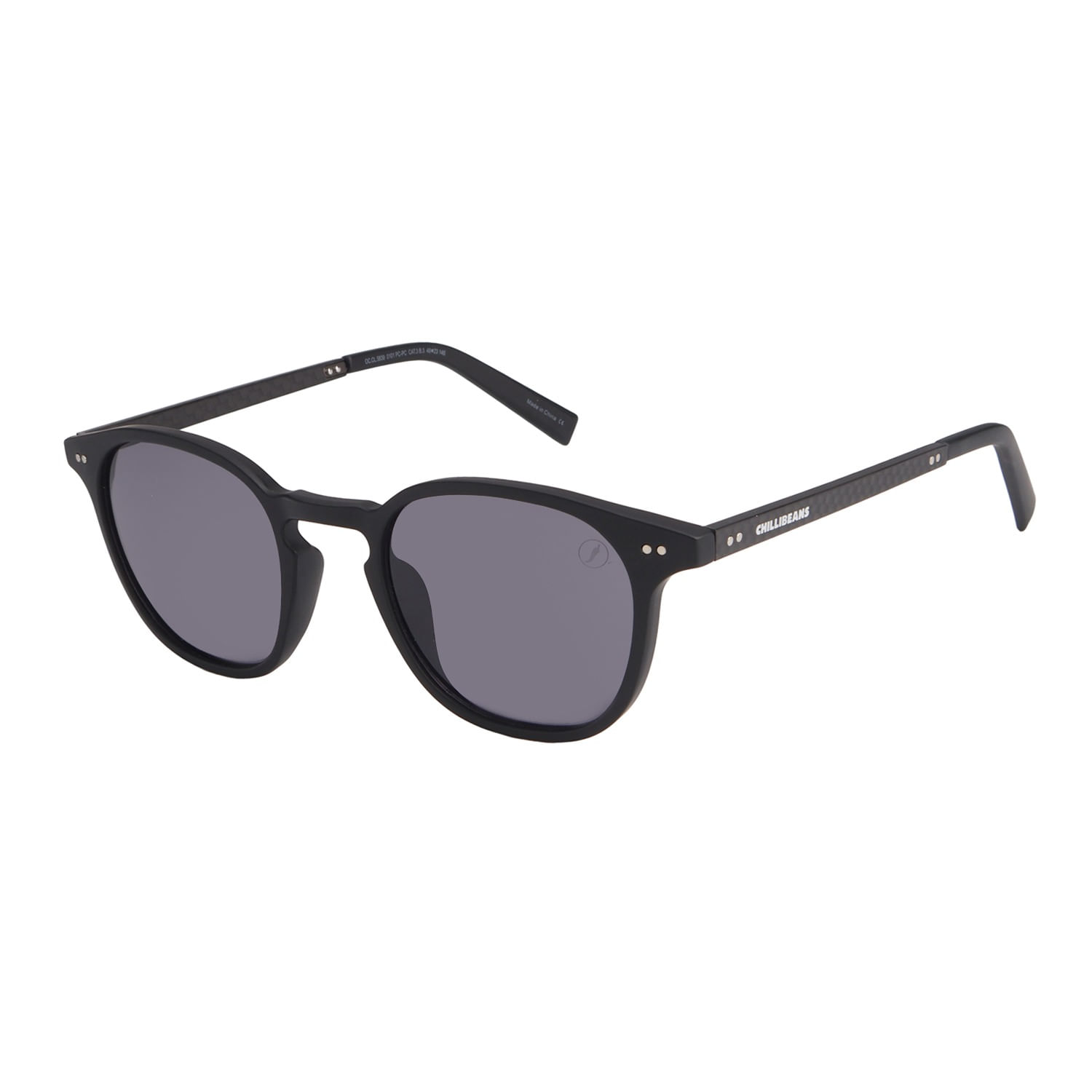 Óculos de Sol Masculino Chilli Beans Bossa Nova Preto OC.CL.5839.0101 M