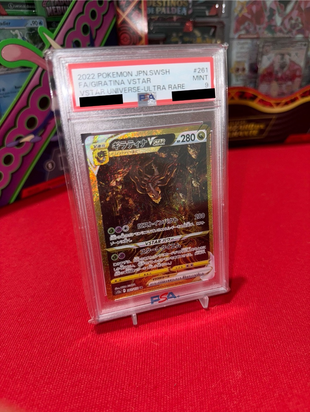 Giratina VSTAR (261/172) VSTAR Universe Pokémon TCG JPN — PSA 9, Novo