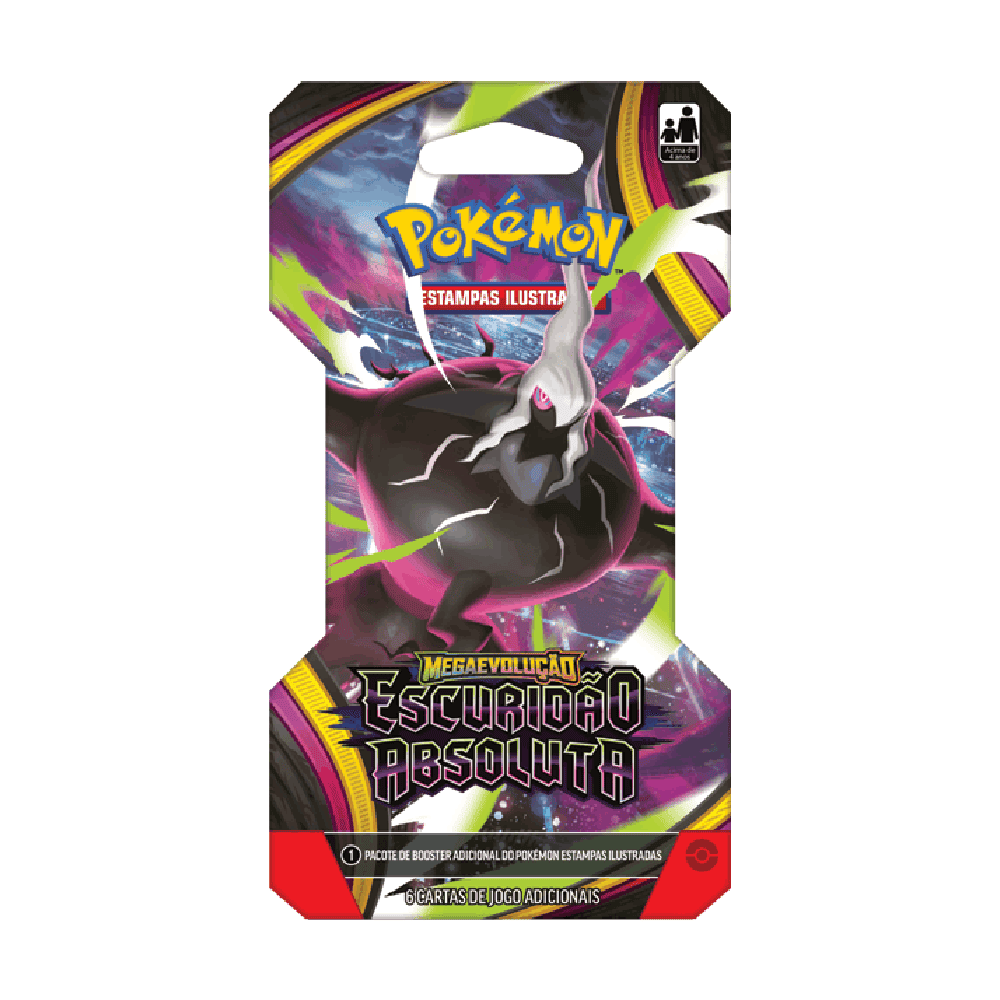 Pokémon Blister Unitário Escuridão Absoluta - Copag
