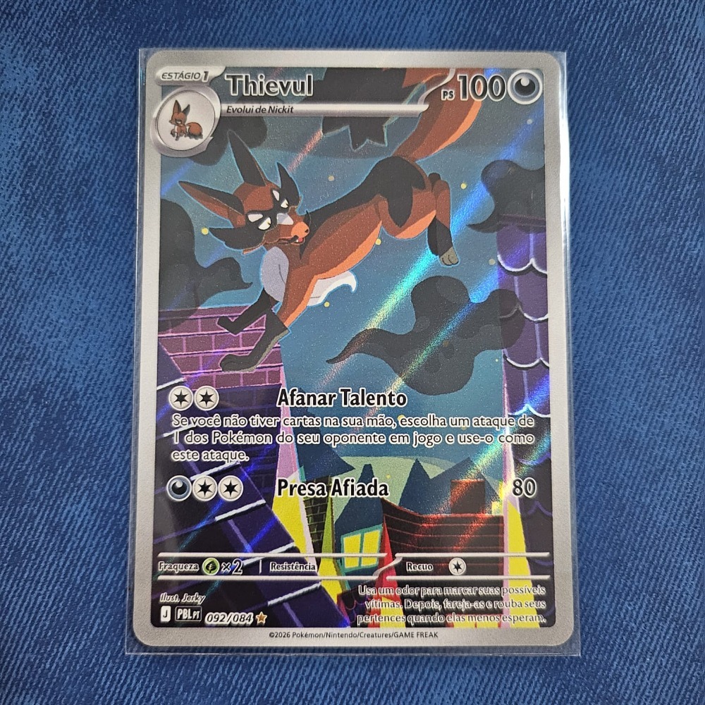 Thievul (92/84) Escuridão Absoluta Pokémon TCG — Near Mint, Novo