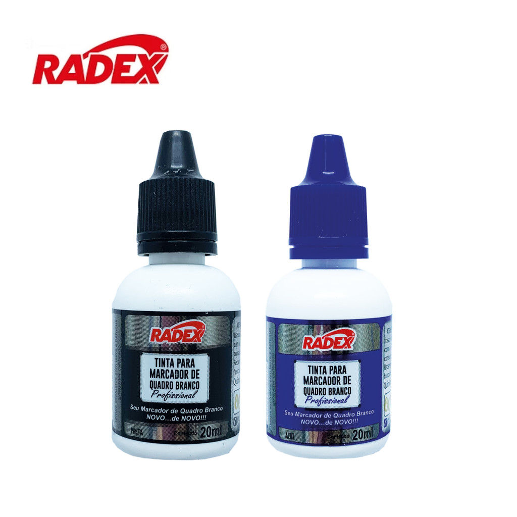 Kit Com 2 Reabastecedores Para Marcador de Quadro Branco - RADEX