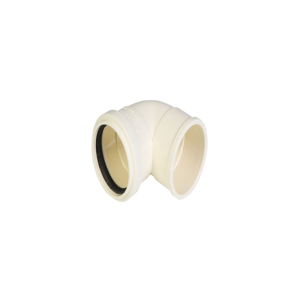 Joelho 90 Branco Com Anel Dn 40x40 Krona