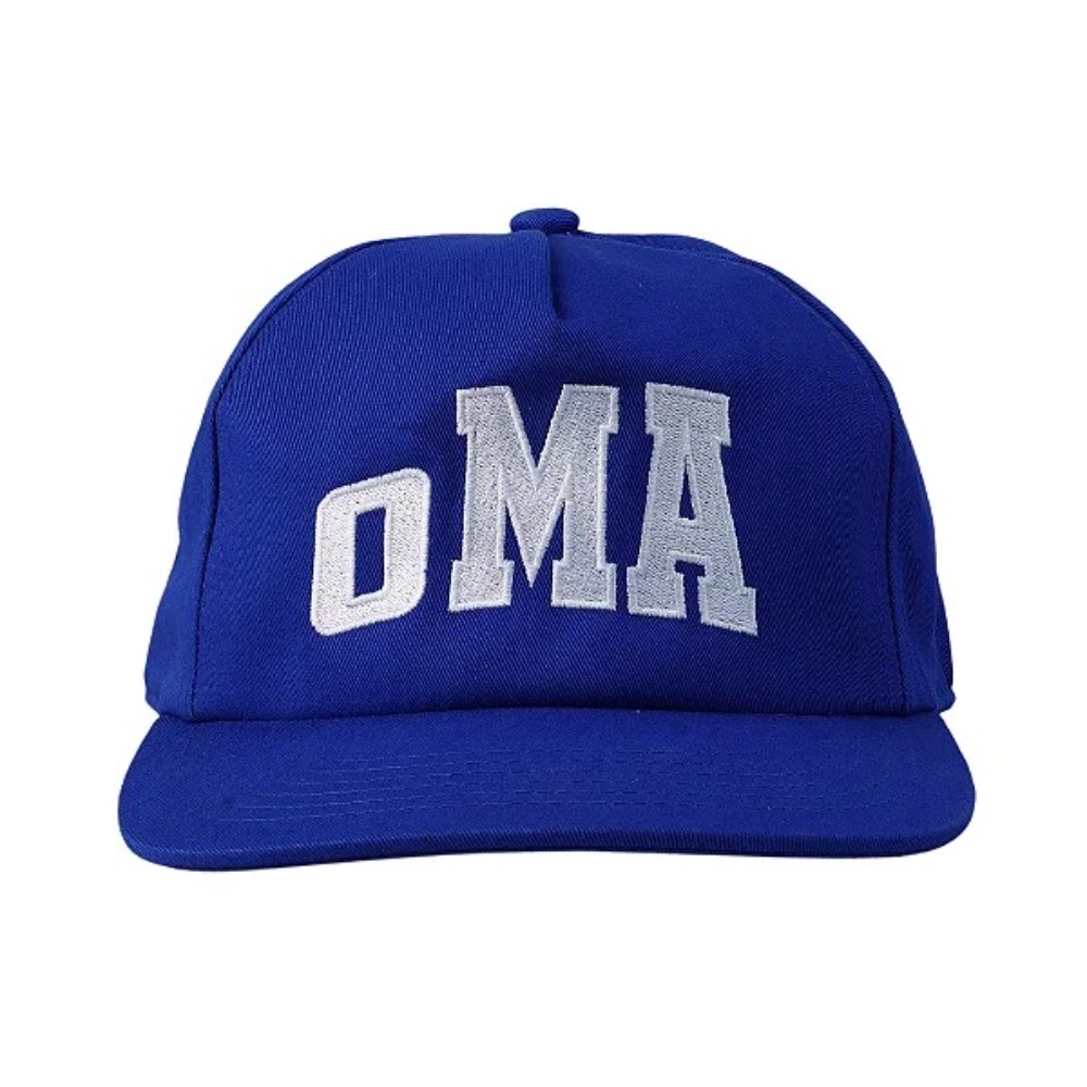 Boné oMA Studios Arch Logo Blue — Único, Novo
