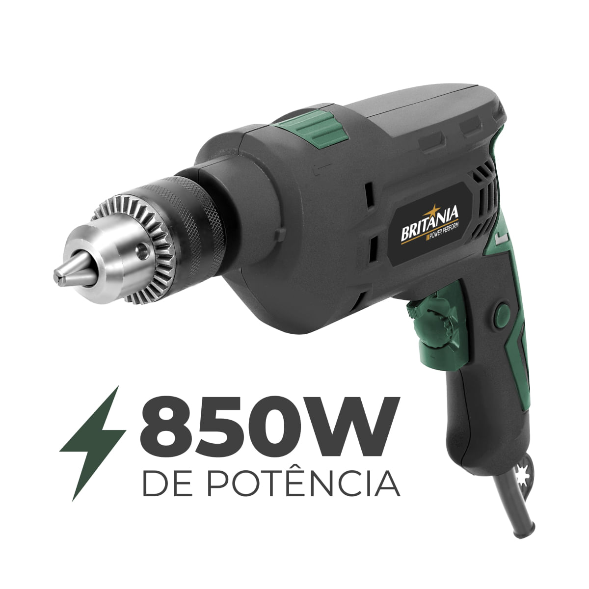 Foto 3 de Furadeira Britânia Função Impacto 850W BFUE04 110