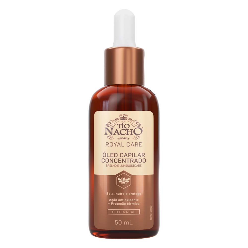 Óleo Capilar Concentrado Tio Nacho Royal Care — 50ml
