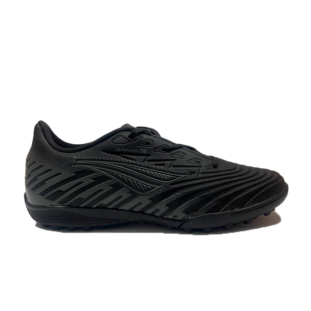 Chuteira Penalty Bravo Y-3.0 Society Black Infantil — 29 / 31 / 32 / 35 / 36, Novo
