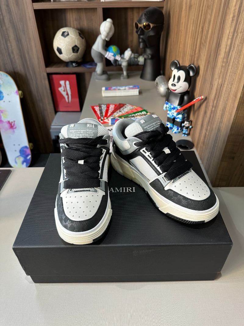 Foto 5 de Amiri MA-1 Black Quad Monogram Print — 39.5, Novo
