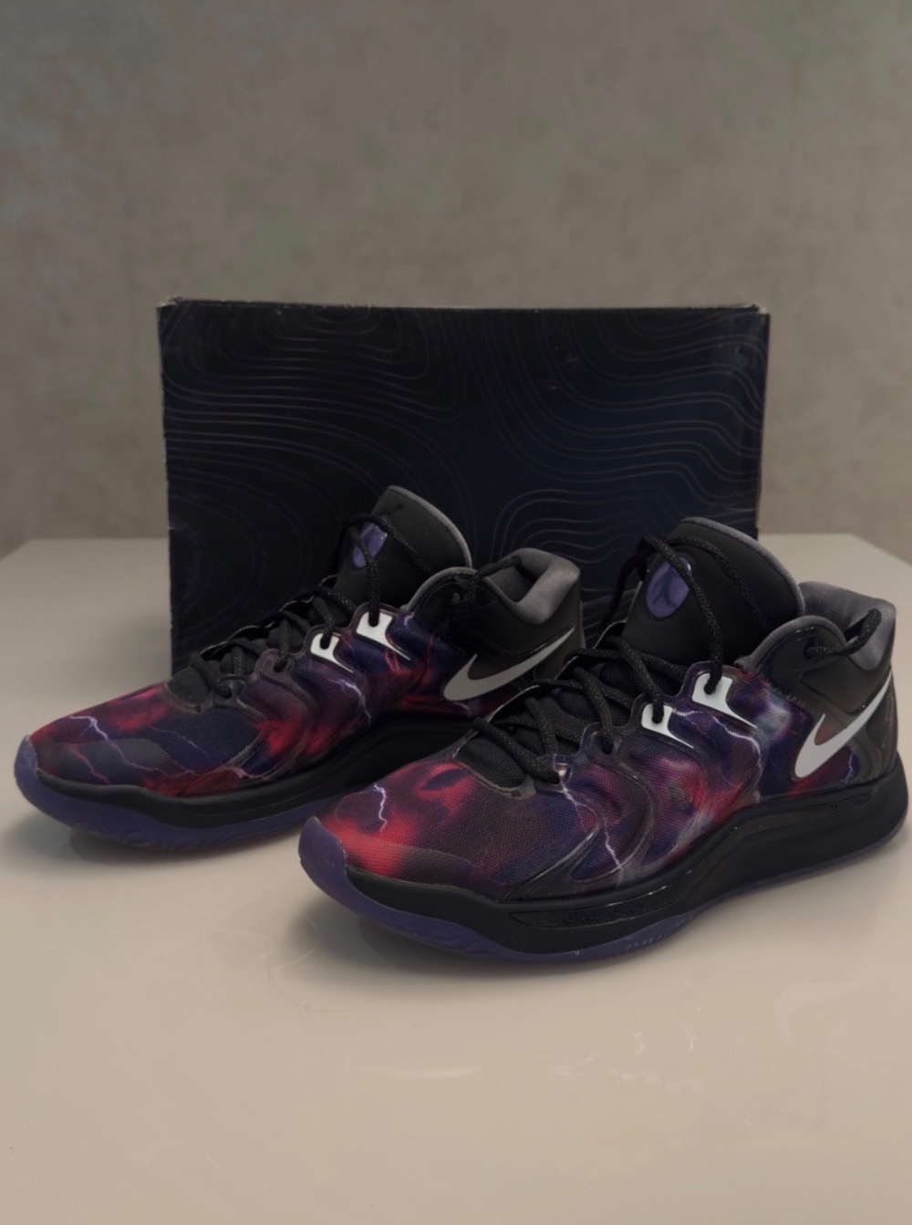 Metro Boomin x Nike KD17 Producer Pack Black Purple — 43.5, Usado