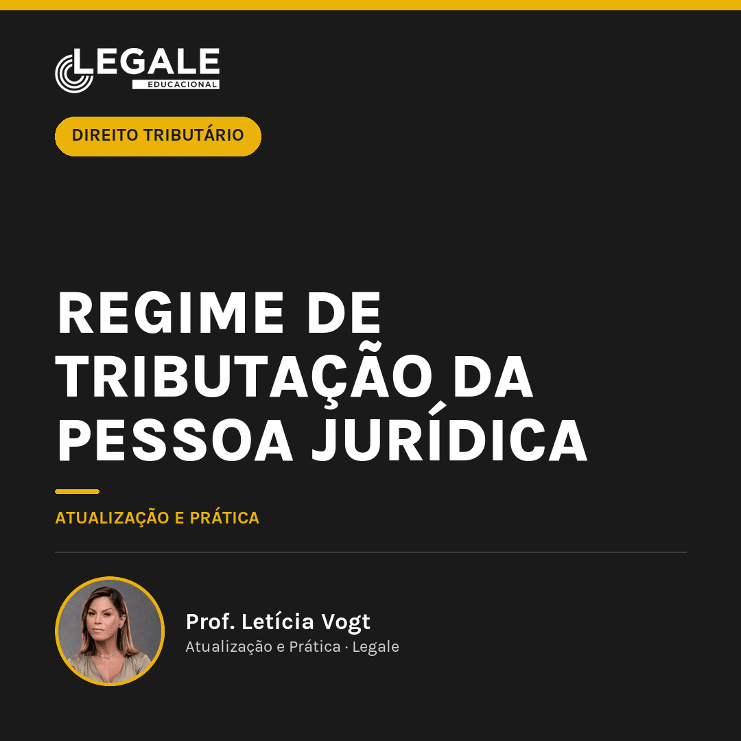 Regime de Tributação da Pessoa Jurídica