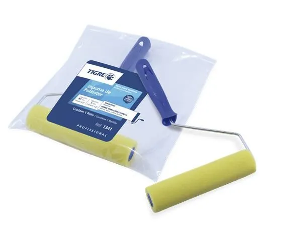 ROLO ESPUMA 1341-150 AMARELO TIGRE